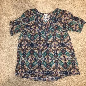 (3/$25) Loop 18 Tunic Blouse
